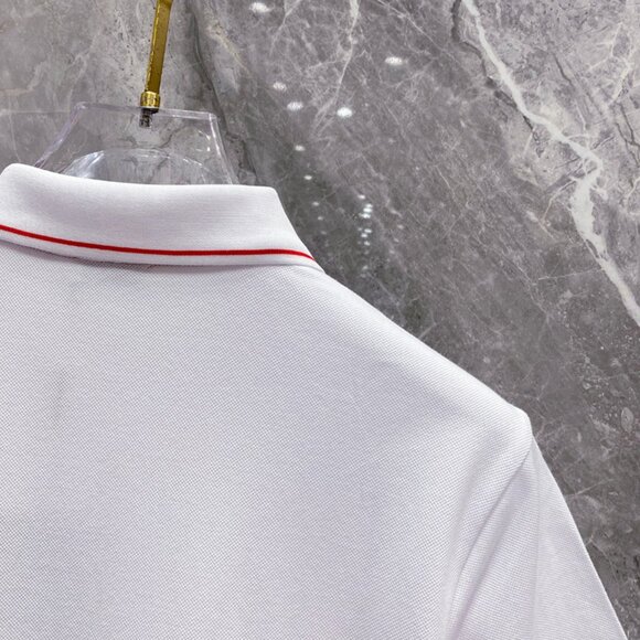 Kiton White Contrasting Polo Shirt - Picture 3 of 9